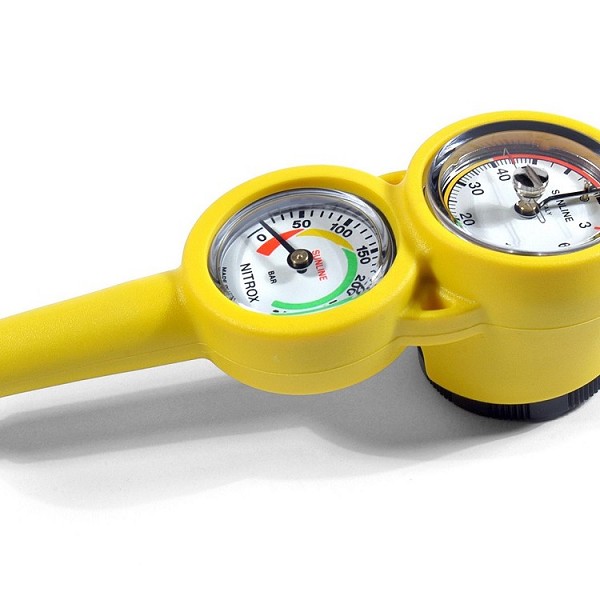 Underwater pressure gauge | Underwater Compass | Diver depth gauge | Analog Depth Gauge| Sunline Sub