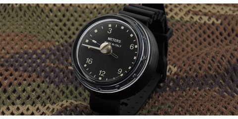 Military depth gauge with strap
