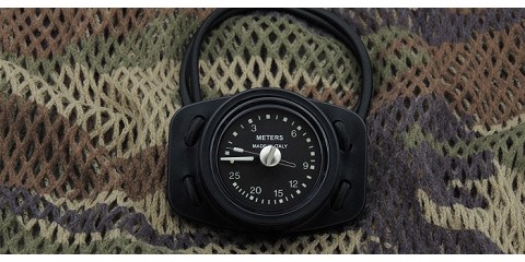 Military Mini Depth Gauge with bungee