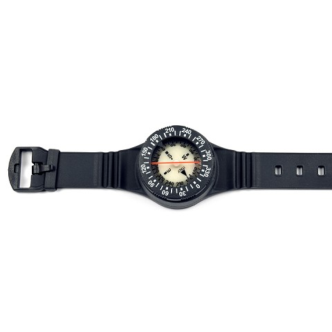 Diving compass with strap