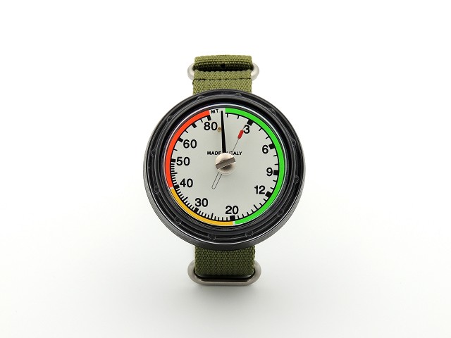 Profondimetro con cinturino NATO